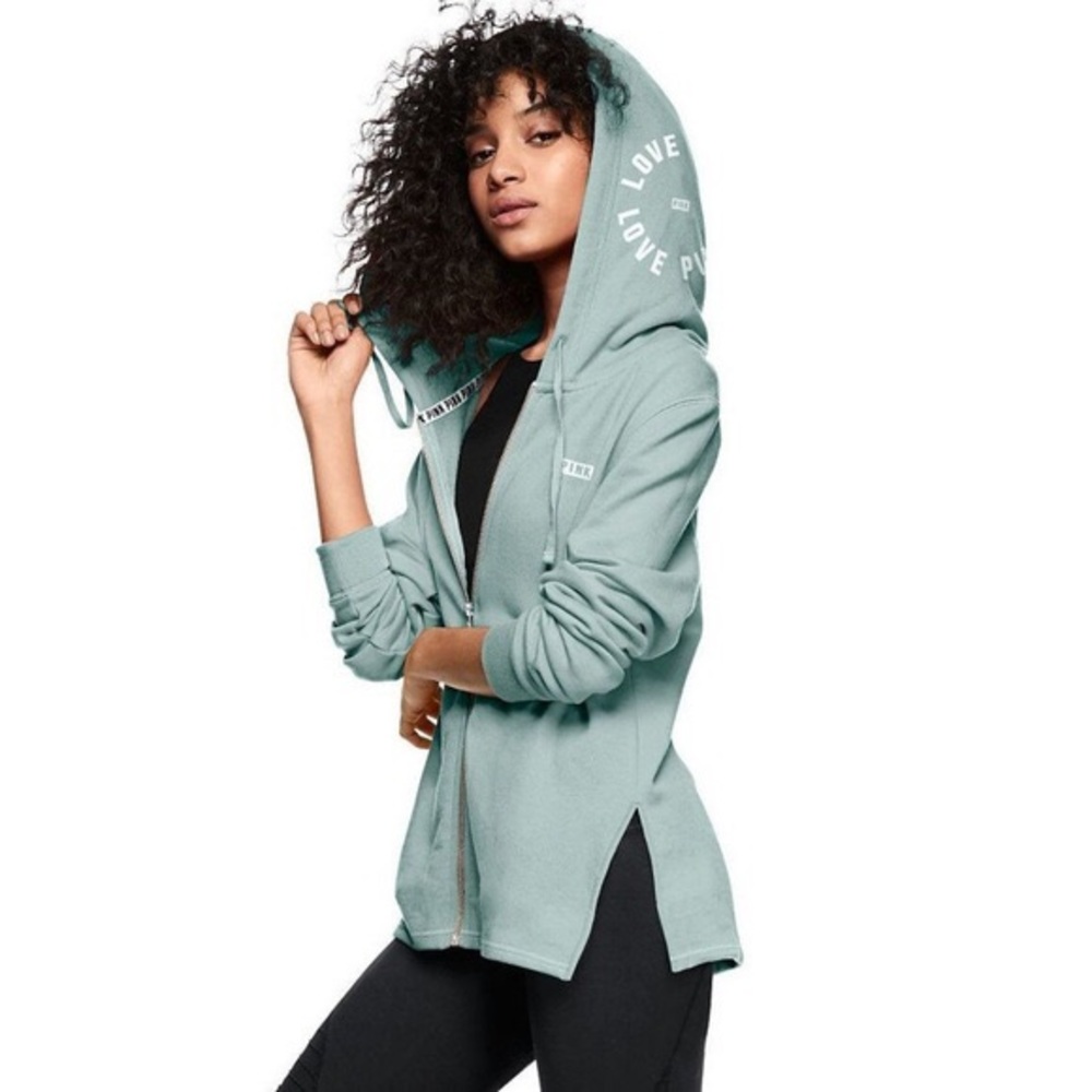 VS PINK zip up hoodie